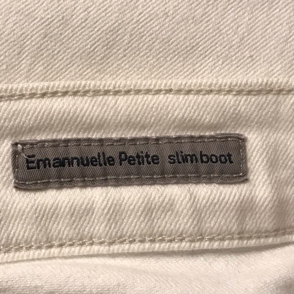 Citizens of Humanity Emannuelle Petite Slim Bootcut Jeans Size 31P in Sea Salt - Picture 8 of 11